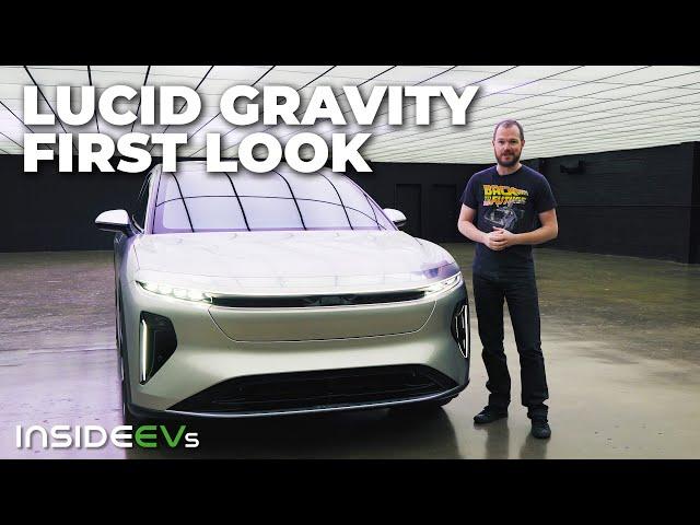 2025 Lucid Gravity: InsideEVs First Look Debut | Electric Luxury SUV