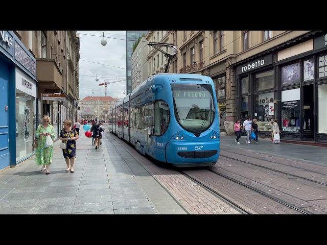 ⁴ᴷ⁶⁰ | Zagreb (Croatia ) Saturday Center Walk [4K] | 2021-07-17