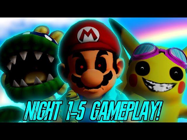 Five Nights At Nintendo Land Resort: Legacy Edition | Night 1-5 Gameplay