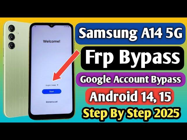 Samsung A14 5G Frp Bypass 2025 | Samsung A14 5G Google Account Bypass | Samsung A14 Frp Bypass |