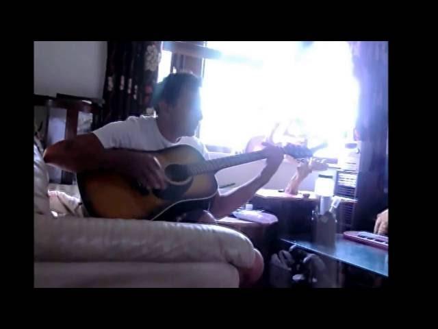 Billie-Girl Grey and the guitar.