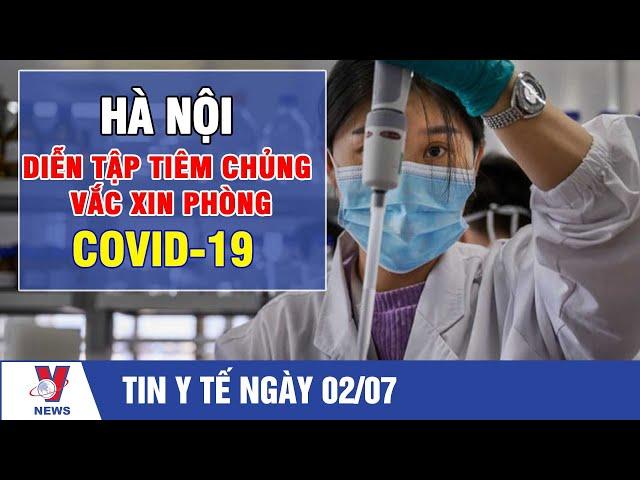 Tin y tế: Hà Nội diễn tập tiêm chủng vaccine phòng COVID-19 - VNEWS