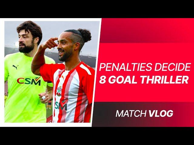 Epic Charity Match! Saints Legends vs Russell Martin XI – Penalty Drama at St. Mary’s | Vlog