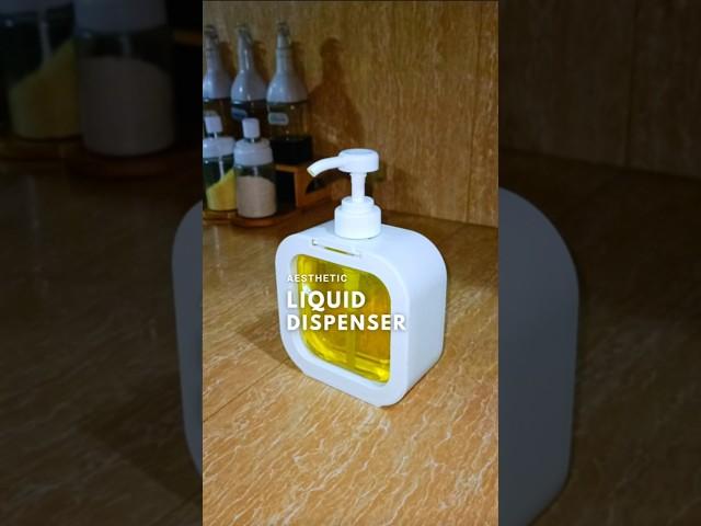 Aesthetic Liquid Dispenser! #liquiddispenser #kitchenfinds #dishwashingdispenser #nordicstyle