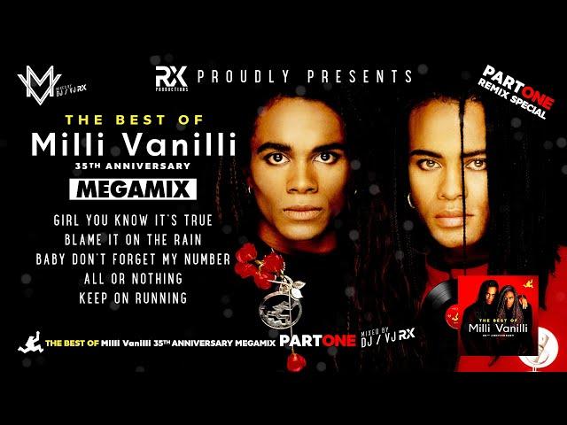 The Best of Milli Vanilli 35th Anniversary Megamix  Part One  Remix  4K