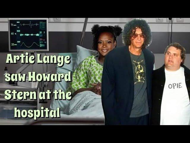 Artie Lange's Reunion w/ Howard Stern at hospital ️