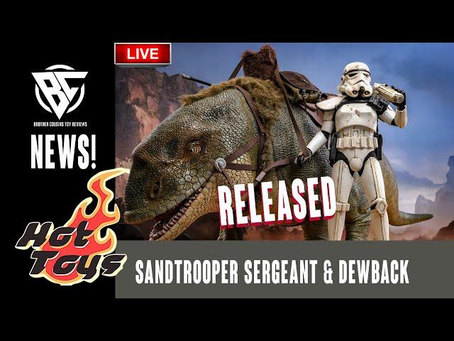 Hot Toys Sandtrooper Sergeant & Dewback