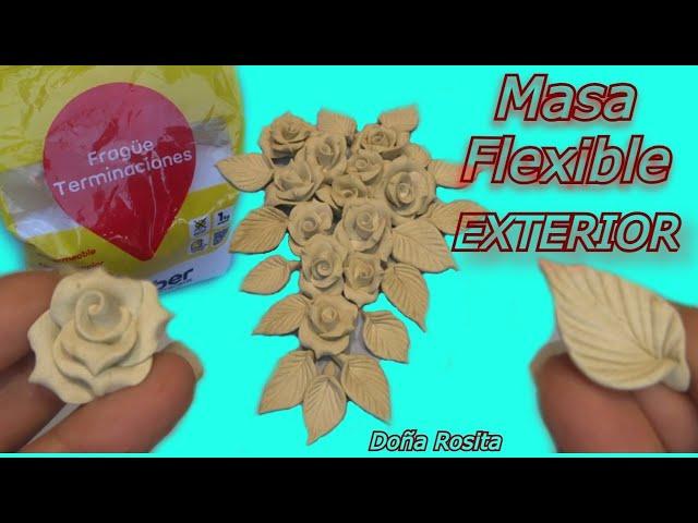  MIRA !!! como hacer una masa FLEXIBLE para EXTERIOR con solo 3 materiales PASO A PASO COMPLETO