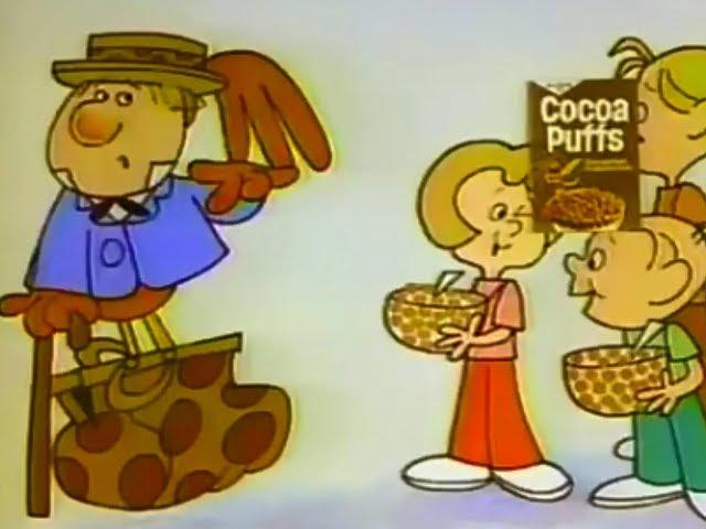 General Mills Cereals Cocoa Puffs 1989 TV Commercial HD