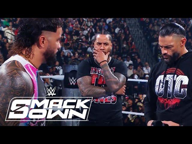 Roman Reigns is BACK with Jey and Jimmy Uso! | WWE SmackDown Highlights 11/1/24 | WWE on USA