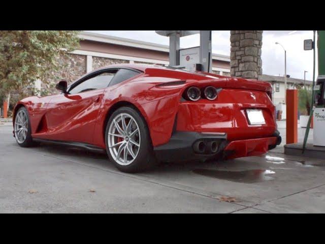 LOUDEST Ferrari 812 in the world! Tuned on E85!