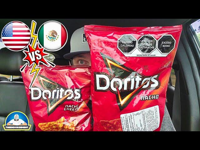 Mexican Doritos® VS USA Doritos®  | NACHO CHEESE | HAPPY NEW YEAR!  | theendorsement