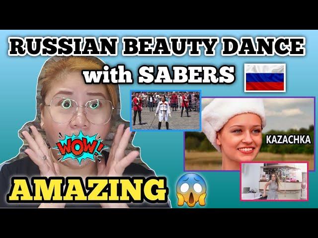 Ойся ты ойся - Если Девушка Казачка | Kazachka | Master class of Russian beauty on sabers //REACTION