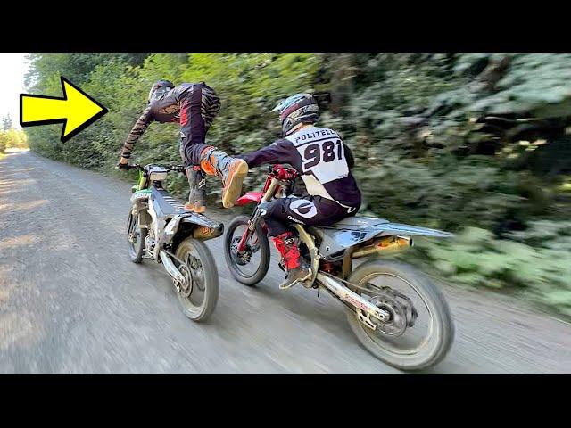 Dirt Bikes Rip The Forest - Buttery Vlogs Ep160