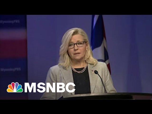 Rep. Liz Cheney Defends Jan. 6 Committee Work During Primary Debate