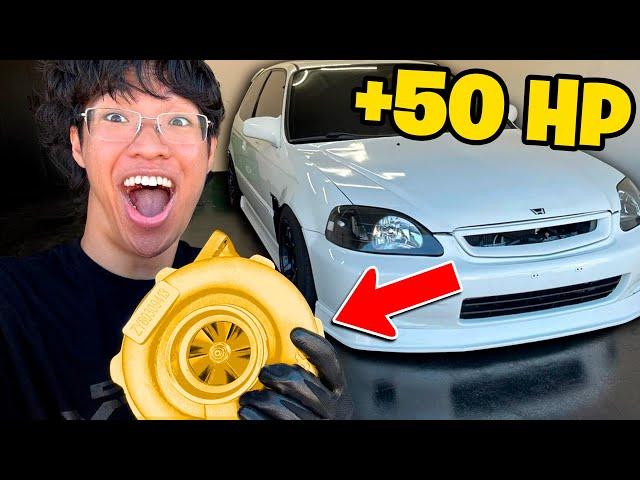 Turning my SLOW Civic into SPEED DEMON! PT1