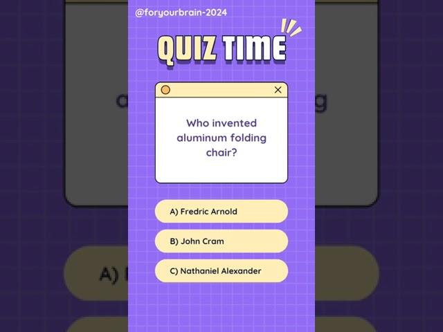 Its time for a quiz for your brain