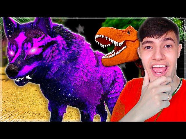 ENCONTRAMOS O ÚNICO GALAXY LOBO! ARK MEGA ZOOLÓGICO! #34