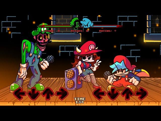 FNF - Mario's Madness V2 - I Hate You (by iKenny) - [FC/4k]
