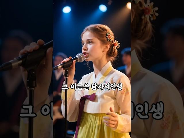 경연곡남자의인생AI lipsync  #트롯 #전유진 #나훈아