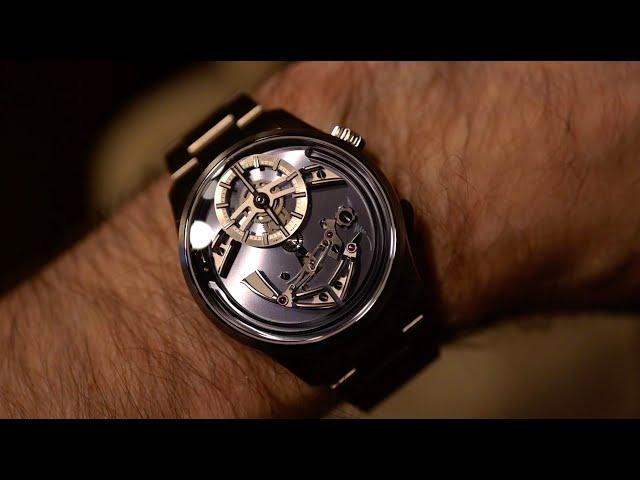 John DeVore unboxing the Christopher Ward Bel Canto automatic winding, mechanical, chiming watch.