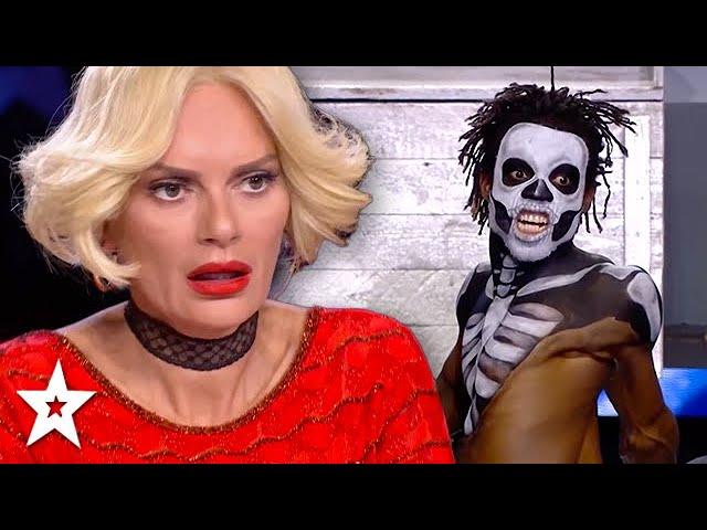 Papi Flex is BACK & Terrifying The Judges on Greece's Got Talent 2022 | Got Talent Global