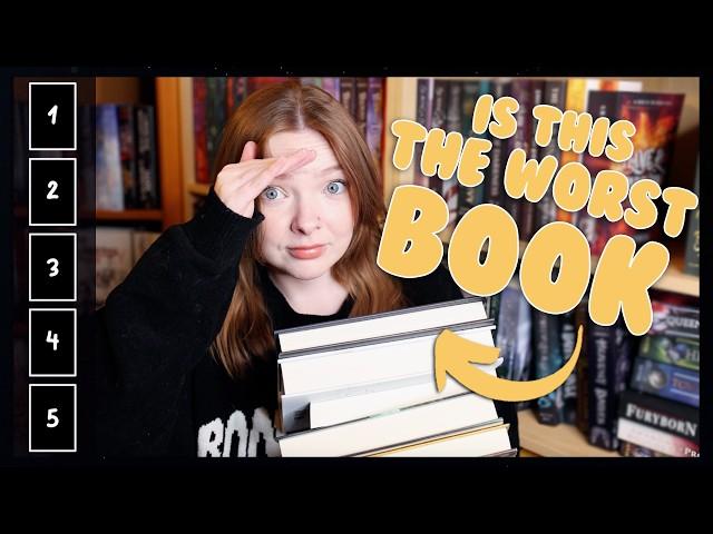 blindly ranking my next five reads 🫣 reading vlog