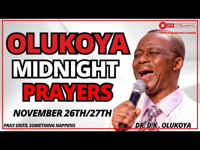 27TH NOVEMBER 2024 - OLUKOYA MIDNIGHT DELIVERANCE PRAYERS #mfm #olukoya