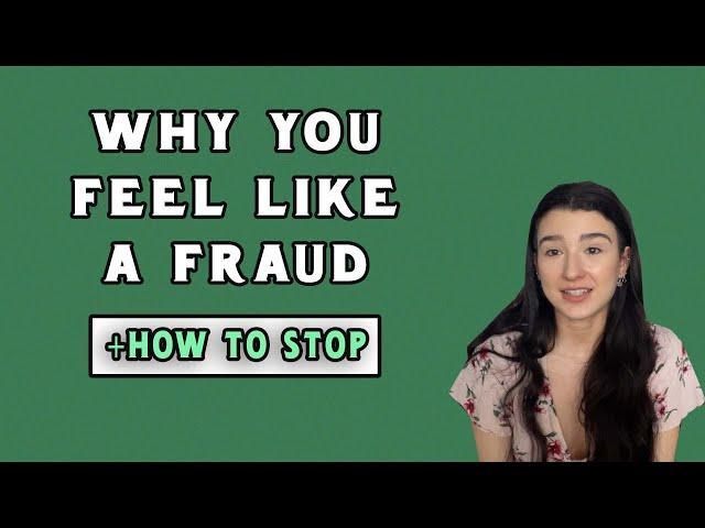 Impostor Syndrome: Why you feel like a fraud