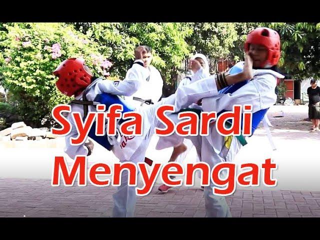 Taekwondo, Latihan fisik dan teknik jelang turnamen (Penampilan Syifa Sardi Menyengat )