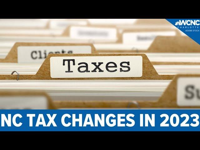 Tax changes for North Carolina residents in 2023