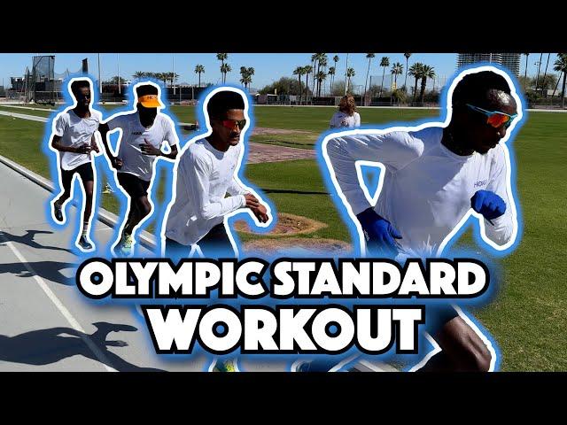 How To Run The Olympic Standard | NAZ Elite's 10K Workout ft. Adriaan Wildschutt