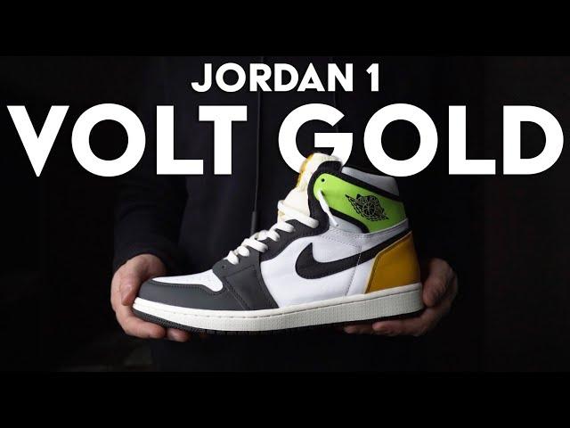 JORDAN 1 VOLT GOLD - Unboxing, Review & On-Feet