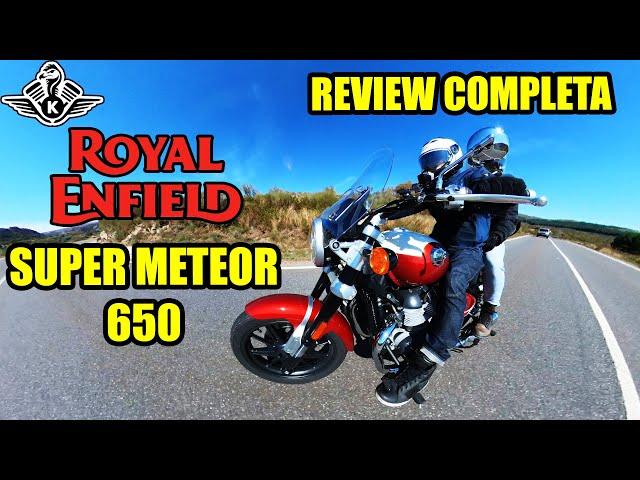 SUPER METEOR 650 - Lo que piensa un motero custom que viaja en pareja