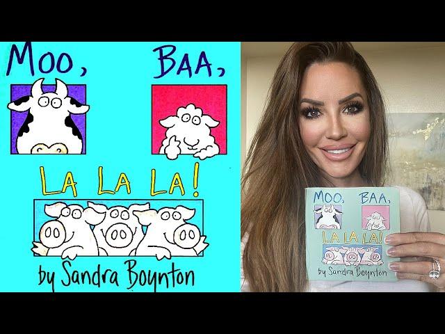 Moo BAA LA LA LA by Sandra Boynton - Fun and Educational Children's Book for Early Learning