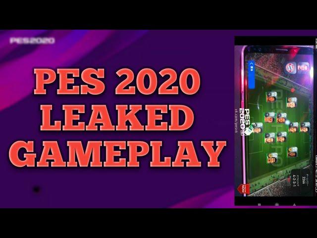 PES 2020 (Android/ios) leaked gameplay