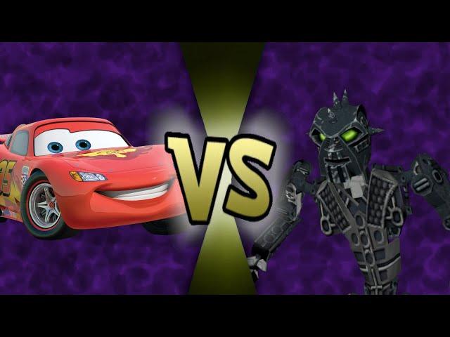 Lightning McQueen Vs. Toa Nuparu | SSBB Mods
