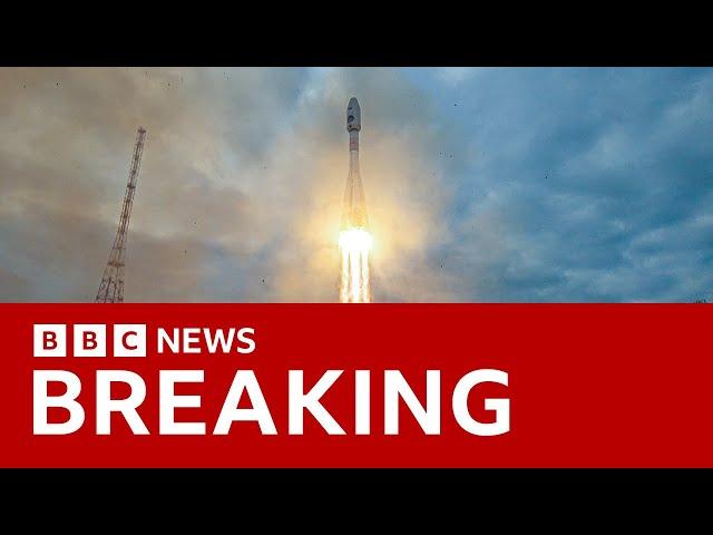 Russian spacecraft crashes into the Moon - BBC News