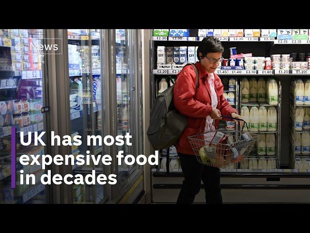 Cost of living crisis: inflation barely drops as Brexit fuels food price rise