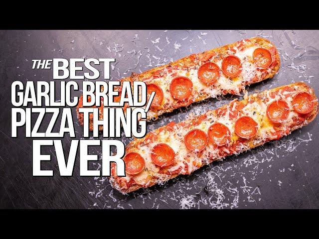 THE BEST GARLIC BREAD / PIZZA THING EVER! | SAM THE COOKING GUY