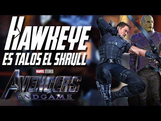 HAWKEYE ES UN SKRULL!! (Talos) - Teoria