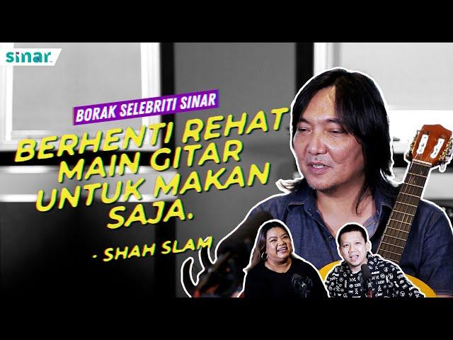 Shah Slam Berhenti Rehat Main Gitar Untuk Makan Sahaja