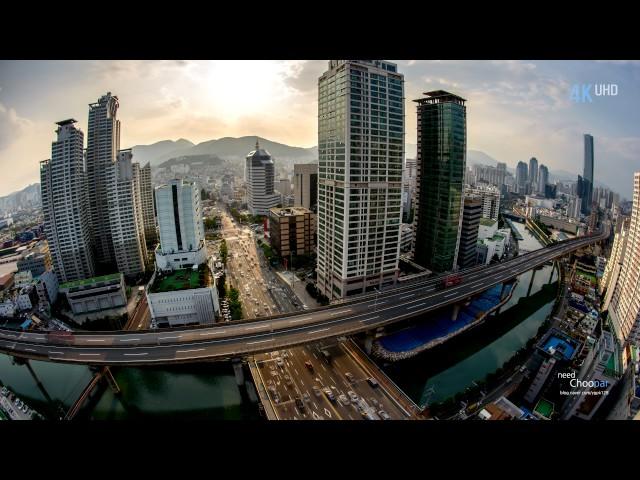 [Timelapse] DYNAMIC BUSAN #66 _ 문현교차로 Day to Night 4k