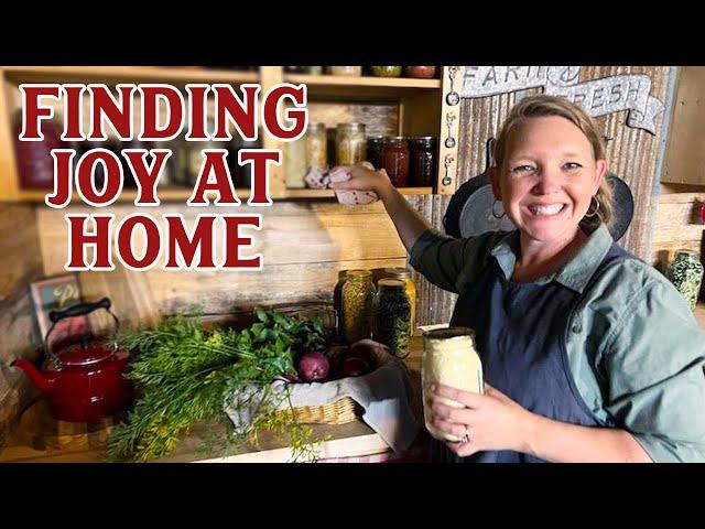 #1 Key To LOVING a Home-Centered Life | Essential Mindset for Successful Homesteading!