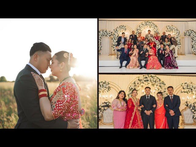 Bride’s Side Reception | Prep | Get Ready with us | Nepali Wedding Reception | vivixo