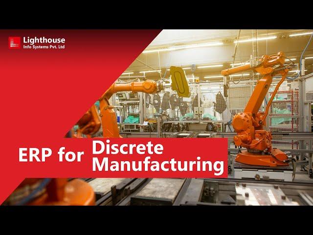 ERP for Discrete Manufacturing | Manufacturing ERP | Production planning Software