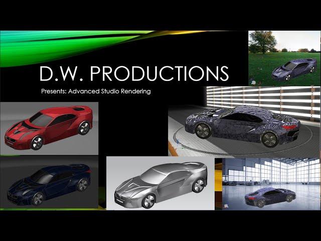 Siemens NX 10 - Advanced Studio - Rendering - BMW