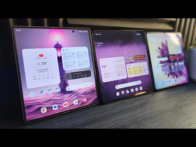 Pixel 9 Pro Fold vs OnePlus Open vs Galaxy Z Fold 6 Multitasking In Depth Comparison