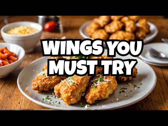 The Best Garlic Parmesan Chicken Wings Recipe!