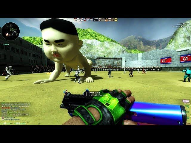 CSGO: Zombie Escape Mod - ze_Best_Korea_v1 (April Fools 2018) on GFL